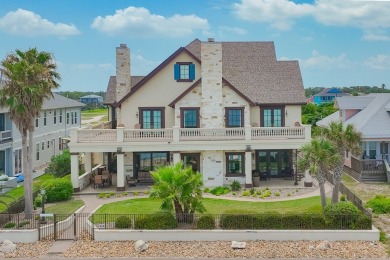 A stunning French-style home situated along a dramatic coastal