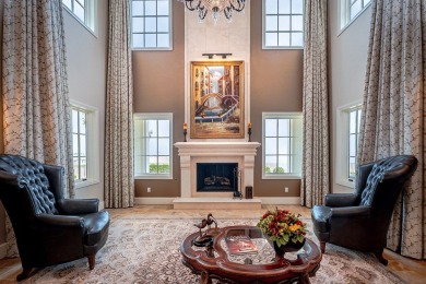 A stunning French-style home situated along a dramatic coastal