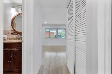Beautifully renovated 1st-floor condo in the heart of Hallandale