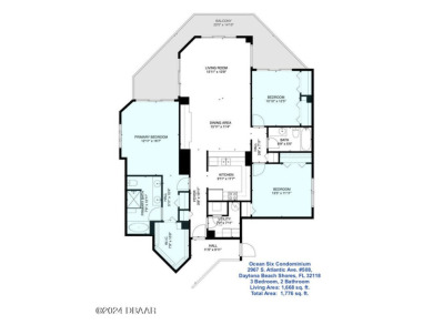 EXQUISITE 3BR/2BA 5TH FLOOR SOUTHEAST CORNER CONDO WITH STUNNING