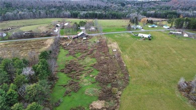 21 acres, partially wooded, a scenic pond, large back deck to