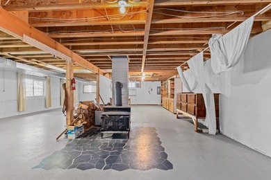 Sitting on the cov. deck, drinking a cup of coffee, watching the