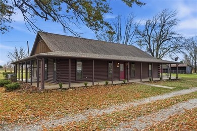 Rustic Log Cabin Retreat on Corner Lot in Claremore - Wraparound