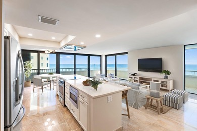 This renovated 2-bedroom, 2-bath ocean-facing corner residence