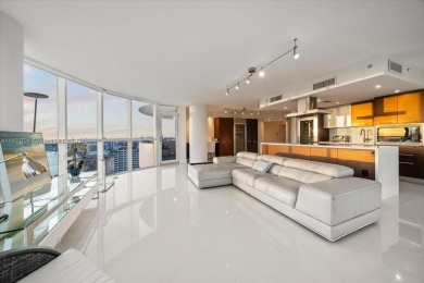 This high-floor residence at La Gorce Palace offers one of the