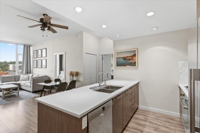 Sub-penthouse 2 Bed + Den at Rhythm by Polygon. The 1O' ceilings