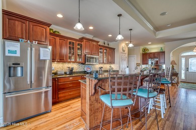 Sound Front ICWW home on Topsail Island with boat dock and lift