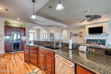 Sound Front ICWW home on Topsail Island with boat dock and lift