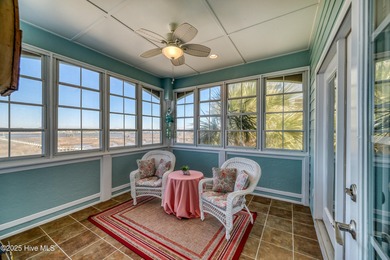 Sound Front ICWW home on Topsail Island with boat dock and lift