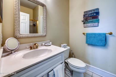 Sound Front ICWW home on Topsail Island with boat dock and lift