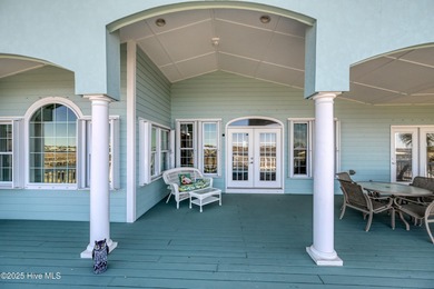 Sound Front ICWW home on Topsail Island with boat dock and lift