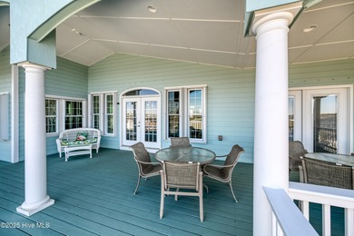 Sound Front ICWW home on Topsail Island with boat dock and lift