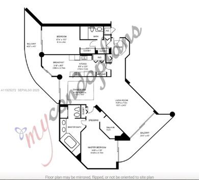 Gorgeous 2 Bedroom + Den (can be enclosed as a 3rd bedroom) / 2