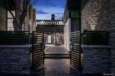 A stunning expression of modern lake-area living, this