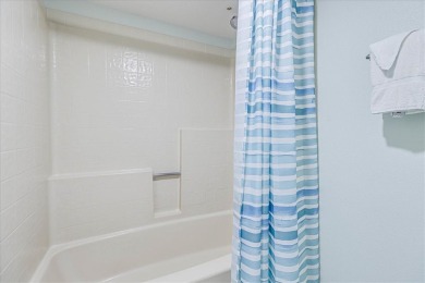 Beautiful, side ocean views from the big balcony on this condo