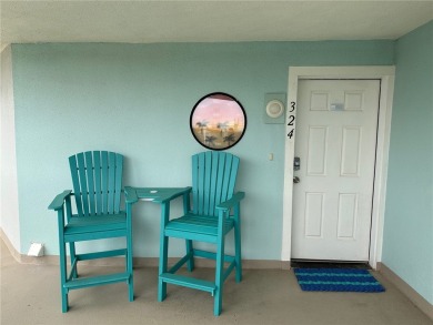 Beautiful, side ocean views from the big balcony on this condo