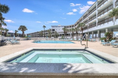 Beautiful, side ocean views from the big balcony on this condo