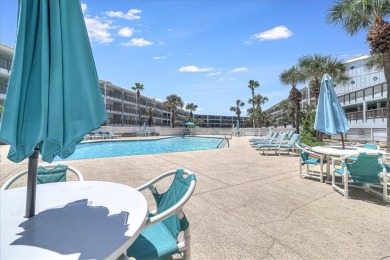 Beautiful, side ocean views from the big balcony on this condo