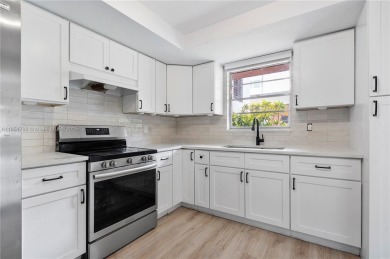Beautifully renovated 1st-floor condo in the heart of Hallandale