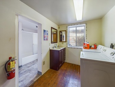 This vintage historical Red Barn in Douglas City, CA, offers a