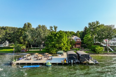 This exceptional Indiana estate at Lake Maxinkuckee offers