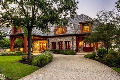 This exceptional Indiana estate at Lake Maxinkuckee offers