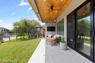 Waterfront living with direct boating access. Built in 2021 on a