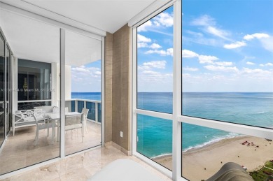 Oceanfront flow-through unit at Trump Palace featuring 2