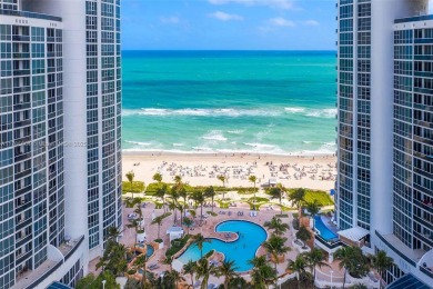 Oceanfront flow-through unit at Trump Palace featuring 2