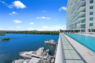 Waterfront 3BD/3BA residence at 400 Sunny Isles with wide open