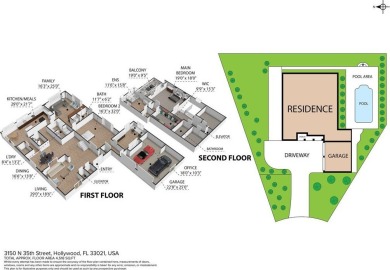 Upgraded lakefront 4-bedroom, 3.5-bath residence featuring a