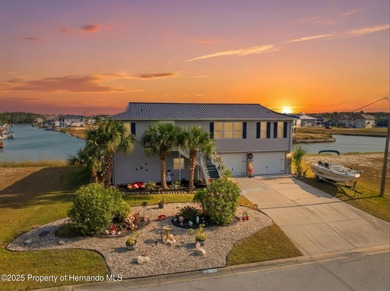 Step inside and experience a waterfront home in Hernando Beach