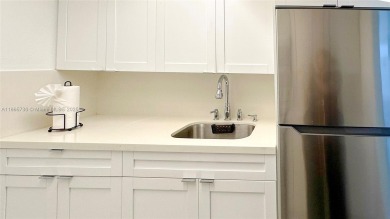 Fully remodeled and furnished corner studio in the heart of