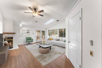 Solid brick 4-bed/2-bath with a flexible nine-room layout-living