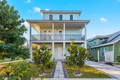 Newer construction modern coastal style home right in the heart