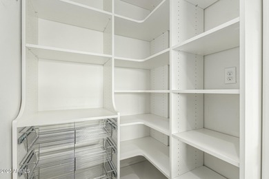 Picturesque Pinnacle Peak mountain, sunset and city light views