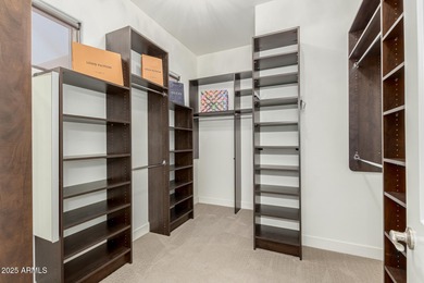 Picturesque Pinnacle Peak mountain, sunset and city light views