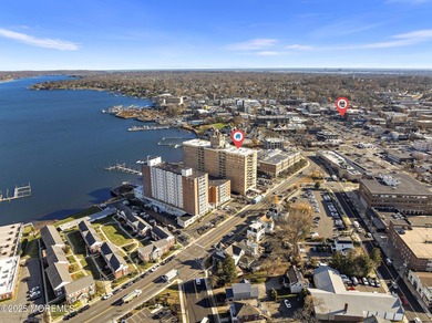 Enjoy breathtaking Navesink River and Red Bank city views from