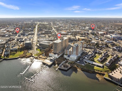 Enjoy breathtaking Navesink River and Red Bank city views from