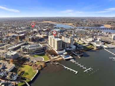 Enjoy breathtaking Navesink River and Red Bank city views from