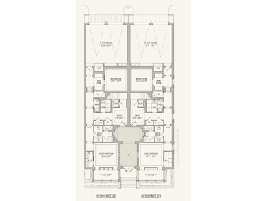 ''Lining Alys Beach's 'Main Street' leading from its town center