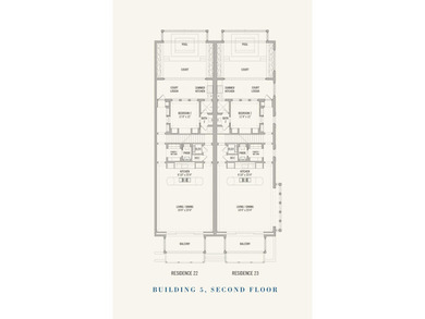 ''Lining Alys Beach's 'Main Street' leading from its town center