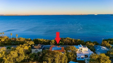 Mediterranean custom gated pool estate directly across from the