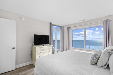 Wake up to the sound of waves and endless ocean views from this