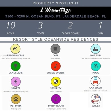 L'HERMITAGE OCEANFRONT RESIDENCE  - THE PREMIERE BUILDING ON