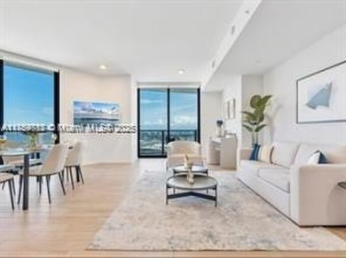 Enjoy breathtaking  view of Biscayne Bay and city  .Offering a