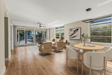 This stunning 3-bedroom, 2-bathroom corner unit offers the