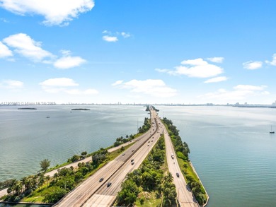 Set on a rare high floor, Unit 2312 captures 180 degrees of