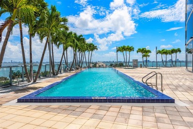 Set on a rare high floor, Unit 2312 captures 180 degrees of