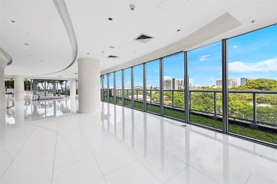 Set on a rare high floor, Unit 2312 captures 180 degrees of